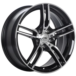 Dai Alloys – Mazza – Black – 15″x6.5″ 40mm – Summer Wheels – DW12015001